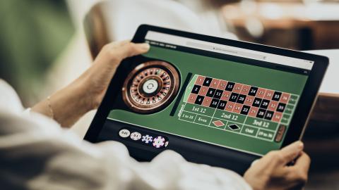 Onlinecasino Tablet Roulette