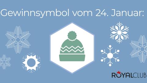 Royaler Januar Symbol 24. Januar