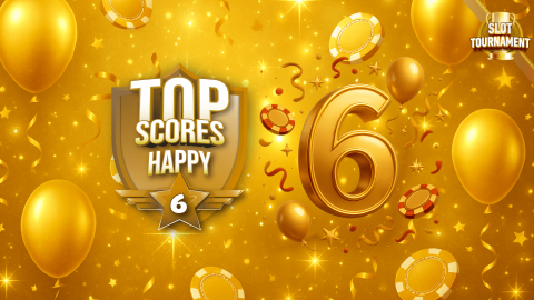 Happy 6 Top Scores Leaderboard Header