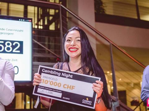 Gambling Night Pfäffikon 23.2.2019 Gewinner