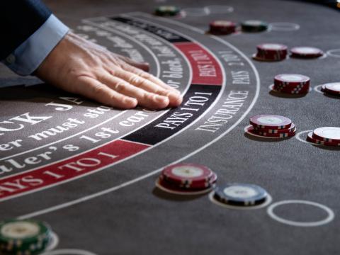 Black Jack mit Hände