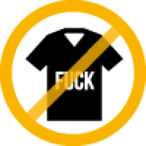 Provokative Slogans Dresscode