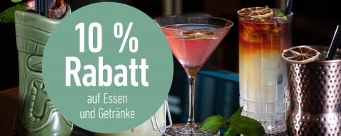 10% Rabatt auf Konsumation