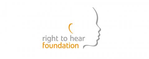 Logo right to hear foundation