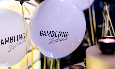 Gambling Festival Ballons Dekoration
