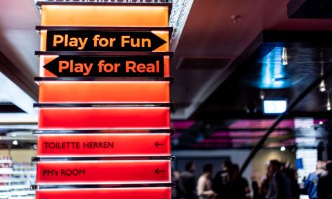 Casino Beschilderung Gambling Festival