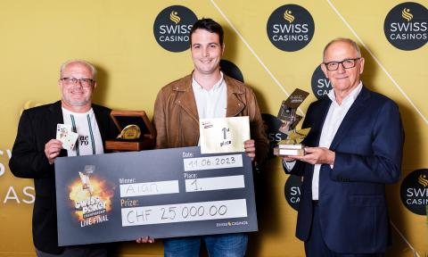Swiss Poker Champion 2023 Alan