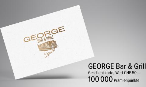 George Gutschein Prämie CHF50
