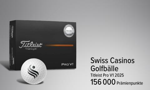 Swiss Casinos Golfbälle