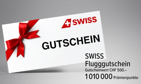 Prämienshop_SWISS Flugggutschein